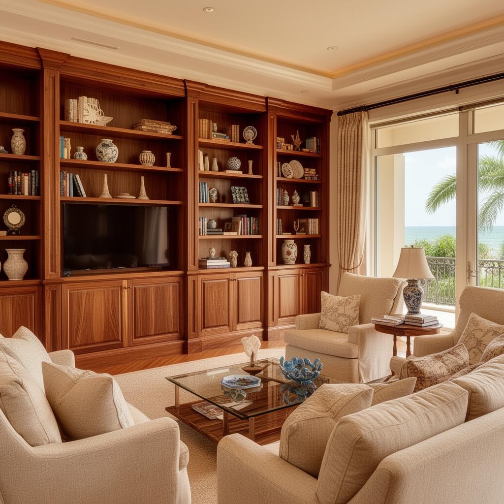 Custom built-in cabinetry